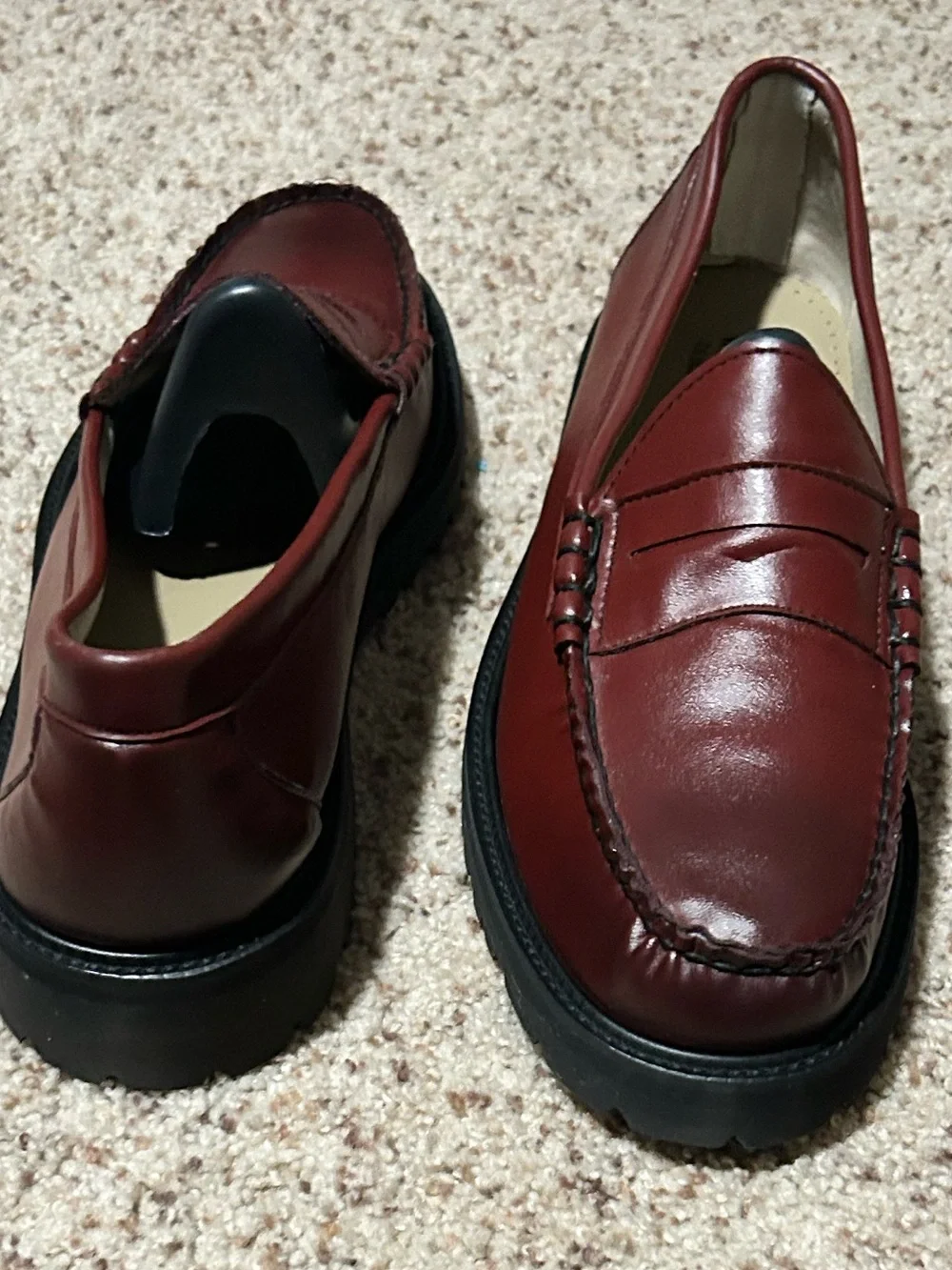 G.H. Bass & Co. Larson Weejuns Leather Slip-On Loafers Men’s 13 Like New